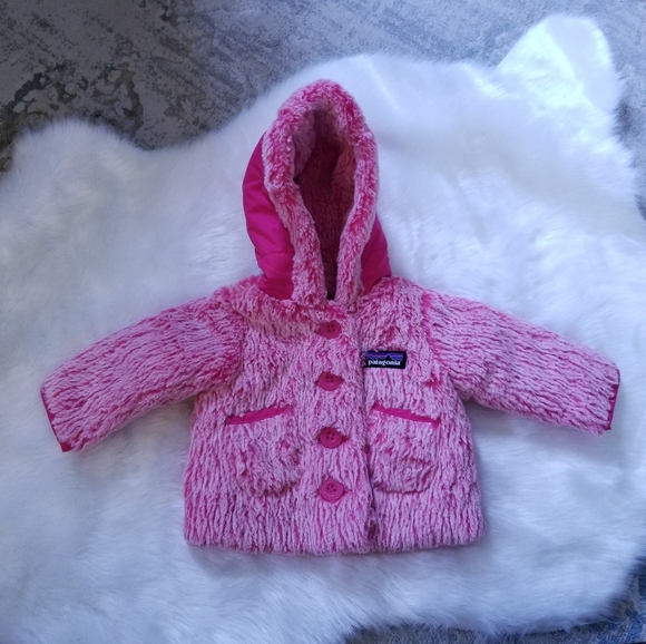 Patagonia Other - Patagonia Conejito newborn jacket pink NEW girls